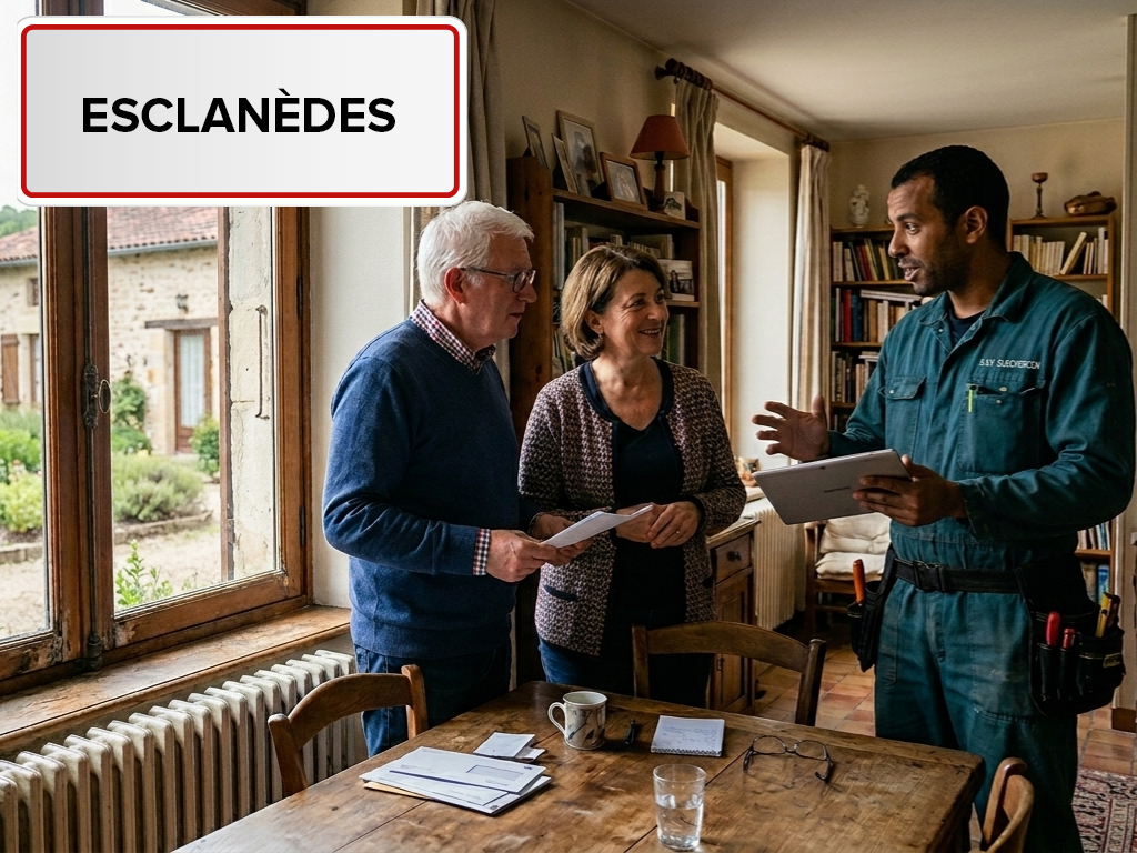 Installation de pompe à chaleur à Esclanèdes (48230) en Lozère