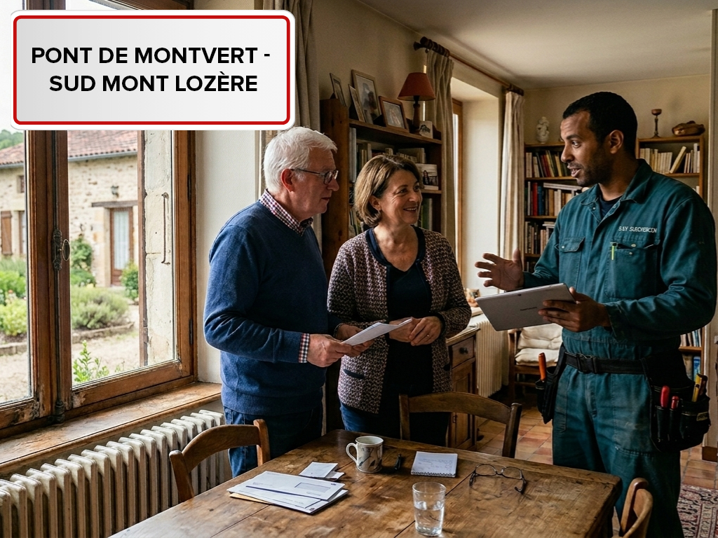 Installation de pompe à chaleur à Pont de Montvert - Sud Mont Lozère (48220) en Lozère